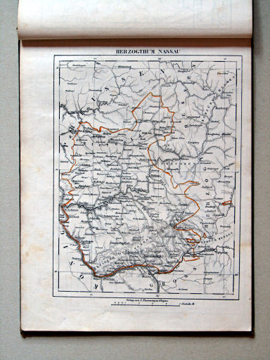 Sohr's Atlas von Deutschland, 1841
12. Herzogthum Nassau