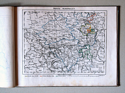 Sohr's Atlas von Deutschland, 1841
21. Provinz Westphalen