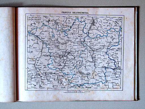 Sohr's Atlas von Deutschland, 1841
23. Provinz Brandenburg