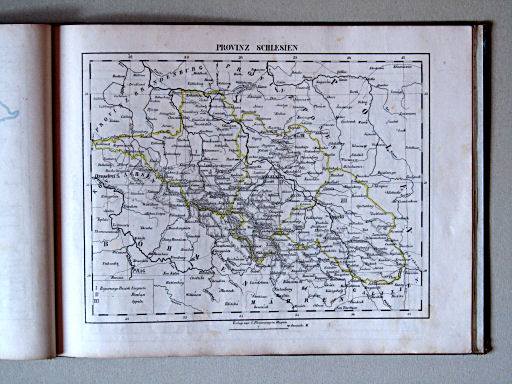 Sohr's Atlas von Deutschland, 1841
24. Provinz Schlesien