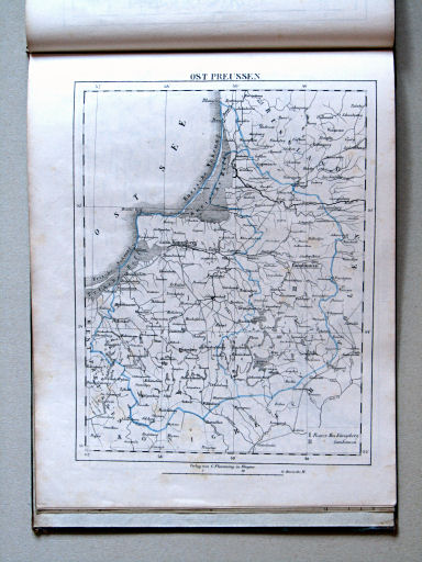 Sohr's Atlas von Deutschland, 1841
27. Ost Preussen