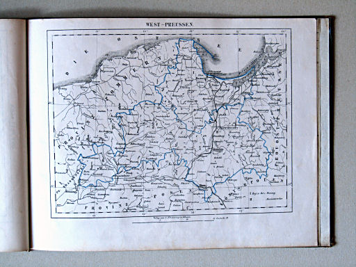 Sohr's Atlas von Deutschland, 1841
28. West-Preussen
