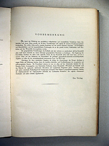 Ullsteins Weltatlas (1923)
Voorwoord / Preface