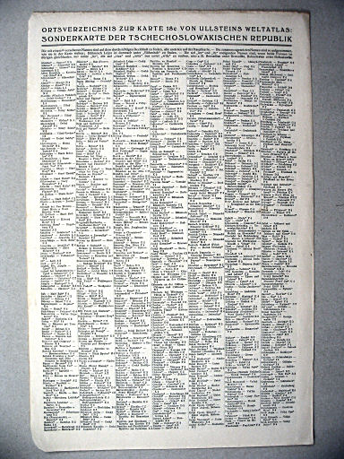 Ullsteins Weltatlas (1923)
Register van kaart 18c / Index for sheet 18c