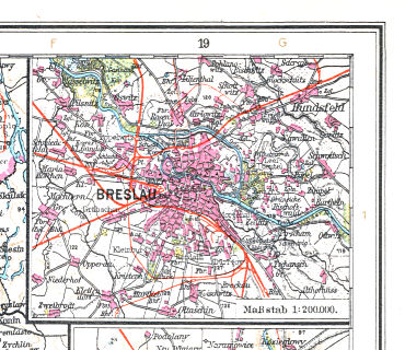 Ullsteins Weltatlas (1923)
9a. Breslau
Breslau (Wrocław)