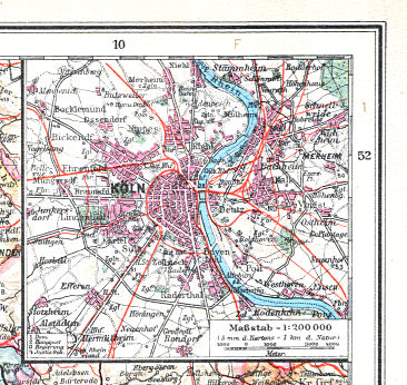 Ullsteins Weltatlas (1923)
13a. Köln
Keulen / Cologne