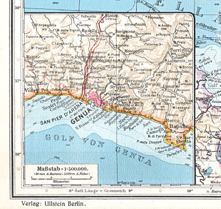Ullsteins Weltatlas (1923)
20c. Genua
Genua / Genoa