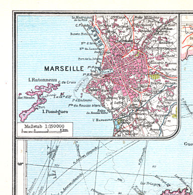 Ullsteins Weltatlas (1923)
21a. Marseille
Marseille