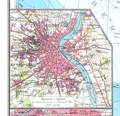 Ullsteins Weltatlas (1923)
21b. Bordeaux
Bordeaux