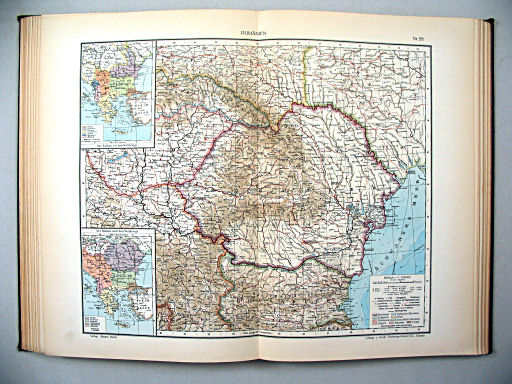 Ullsteins Weltatlas (1923)
28. Rumänien
Roemenië / Romania