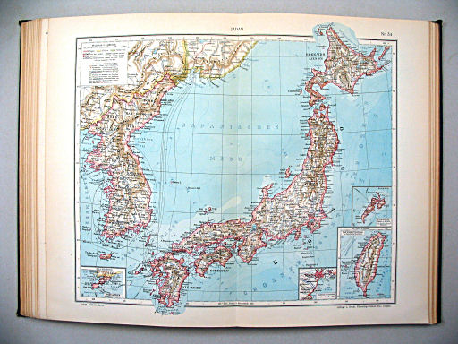 Ullsteins Weltatlas (1923)
34. Japan
Japan