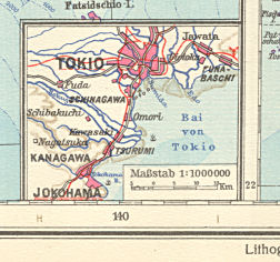 Ullsteins Weltatlas (1923)
34d. Tokio
Tokio / Tokyo