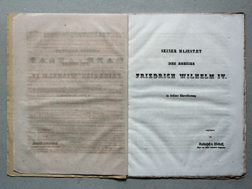 von Wedell's Historischer Hand-Atlas, 1856
Opdracht / Dedication