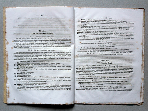 von Wedell's Historischer Hand-Atlas, 1856
Verklarende tekst / Explanatory text (p. 12-13)