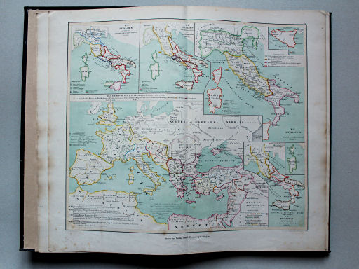 von Wedell's Historischer Hand-Atlas, 1856
2. [Das römische Reich]