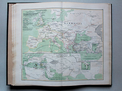 von Wedell's Historischer Hand-Atlas, 1856
3. [Uebersichtsblatt zur Völkerwanderung]