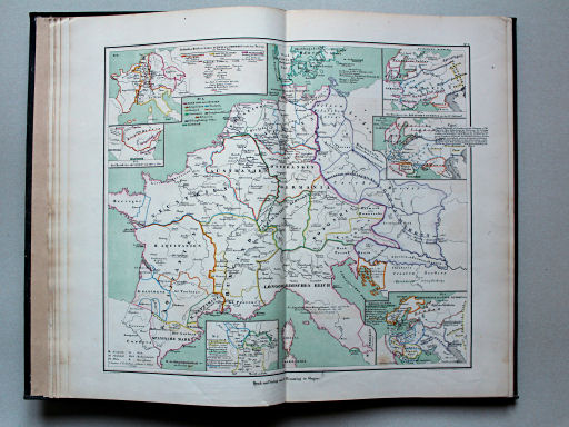 von Wedell's Historischer Hand-Atlas, 1856
5. [Reich Carl des Grossen und das östliche Europa]