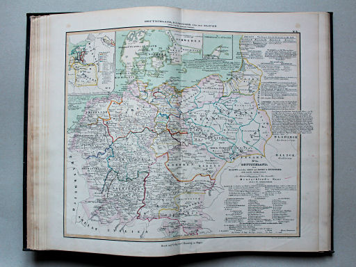 von Wedell's Historischer Hand-Atlas, 1856
10. Deutschland, Dänemark und die Slaven im X. und XI. Jahrhundert