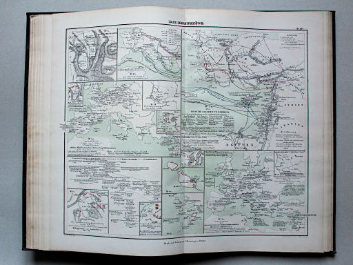 von Wedell's Historischer Hand-Atlas, 1856
14. Die Kreuzzüge