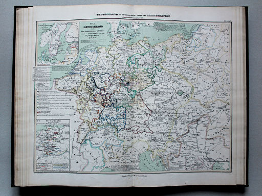von Wedell's Historischer Hand-Atlas, 1856
18b. Deutschland, die angrenzenden Länder und Skandinavien während der Reformation