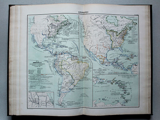 von Wedell's Historischer Hand-Atlas, 1856
23. Amerika bis zum Jahre 1783
