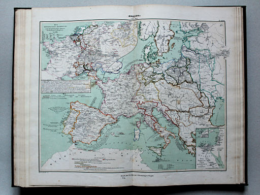 von Wedell's Historischer Hand-Atlas, 1856
27. Europa von 1789-1813