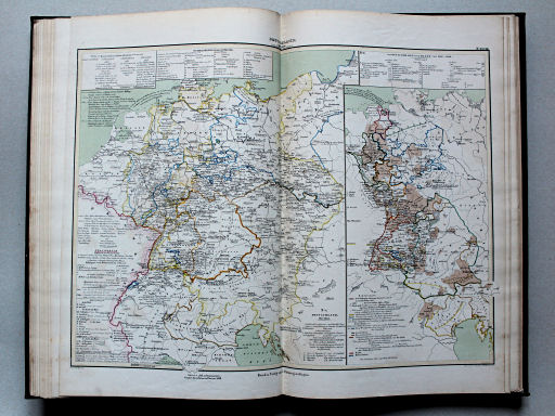 von Wedell's Historischer Hand-Atlas, 1856
28. Deutschland von 1801-1846 (mit Nachträgen bis 1856)
