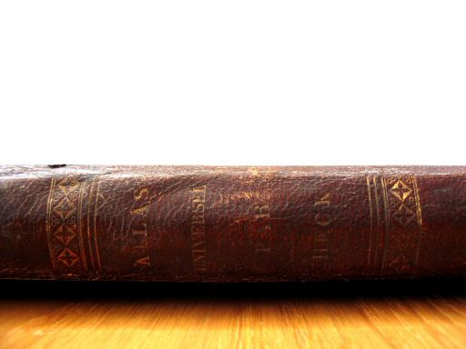 Heck, Atlas géographique, astronomique et historique
Rug met titel / Spine with title