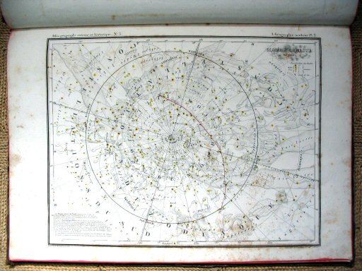 Heck, Atlas géographique, astronomique et historique
3. Mappe céleste du Nord