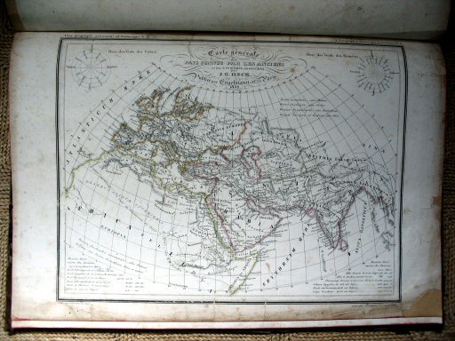 Heck, Atlas géographique, astronomique et historique
10. Monde connu des Anciens au siècle de Ptolémée