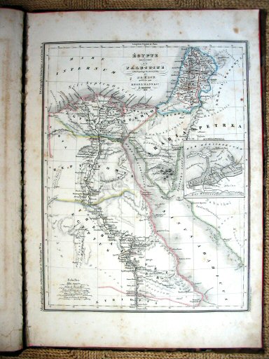 Heck, Atlas géographique, astronomique et historique
12. Égypte ancienne et Palestine