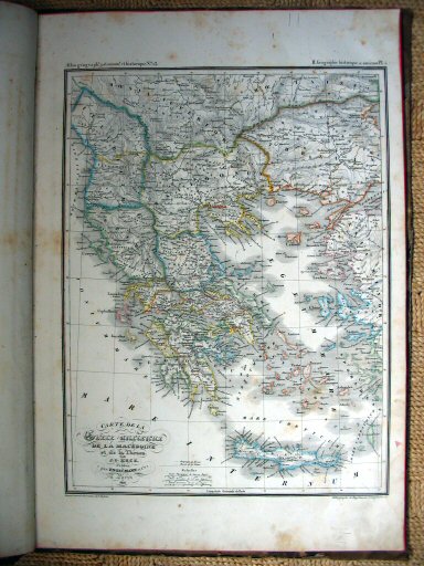 Heck, Atlas géographique, astronomique et historique
13. Grèce ancienne