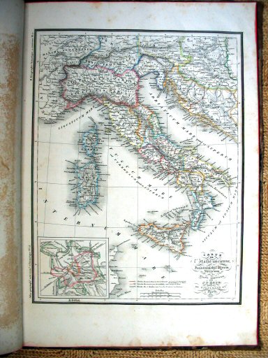 Heck, Atlas géographique, astronomique et historique
15. Italie ancienne