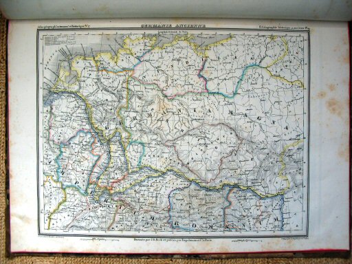 Heck, Atlas géographique, astronomique et historique
17. Germanie ancienne