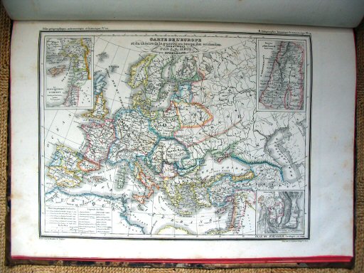 Heck, Atlas géographique, astronomique et historique
22. Europe au tems des Croisades