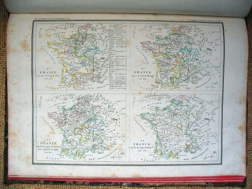 Heck, Atlas géographique, astronomique et historique
23. La France