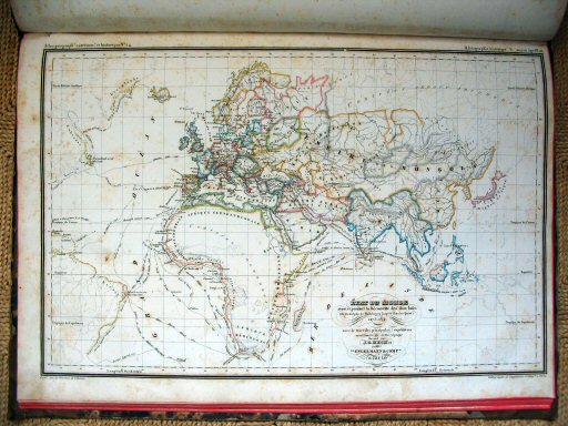 Heck, Atlas géographique, astronomique et historique
24. État du Monde de 1273 à 1519