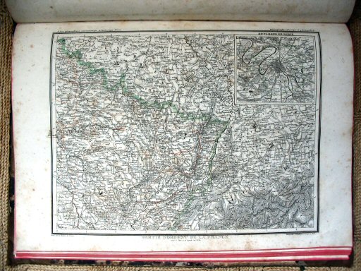 Heck, Atlas géographique, astronomique et historique
33. France, Partie Nord-est