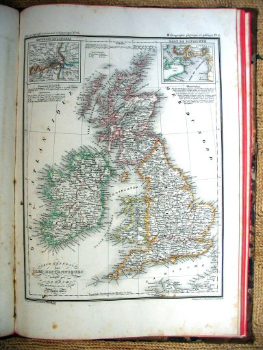 Heck, Atlas géographique, astronomique et historique
36. Îles britanniques