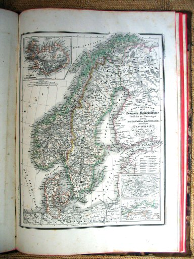 Heck, Atlas géographique, astronomique et historique
37. Péninsule scandinavique