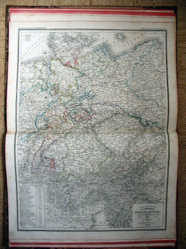 Heck, Atlas géographique, astronomique et historique
38. Confédération germanique