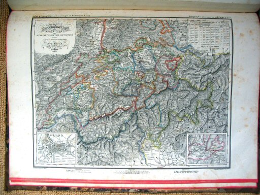 Heck, Atlas géographique, astronomique et historique
39. Confédération helvétique