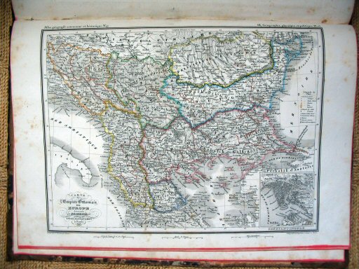 Heck, Atlas géographique, astronomique et historique
47. Empire ottoman en Europe