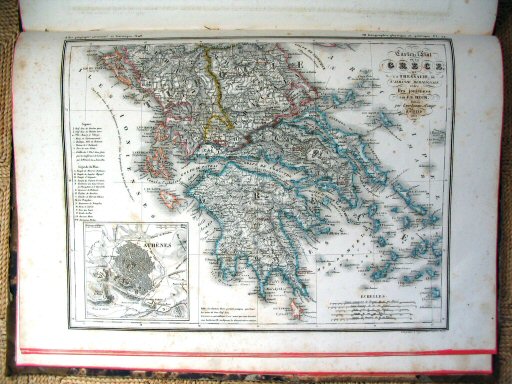 Heck, Atlas géographique, astronomique et historique
48. État de la Grèce