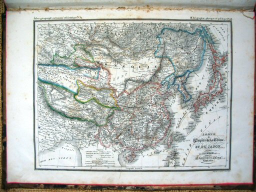 Heck, Atlas géographique, astronomique et historique
52. Empire chinois. Japon