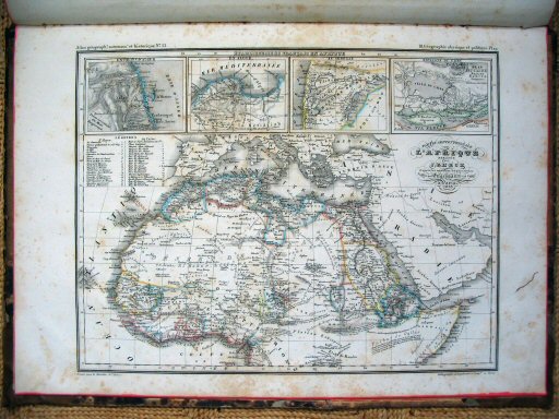 Heck, Atlas géographique, astronomique et historique
53. Afrique septentrionale