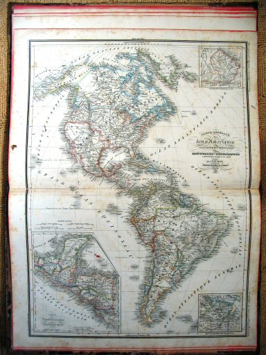 Heck, Atlas géographique, astronomique et historique
55/59. Amérique