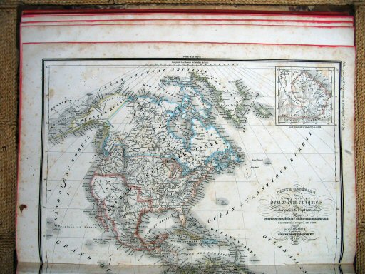 Heck, Atlas géographique, astronomique et historique
55. Amérique septentrionale