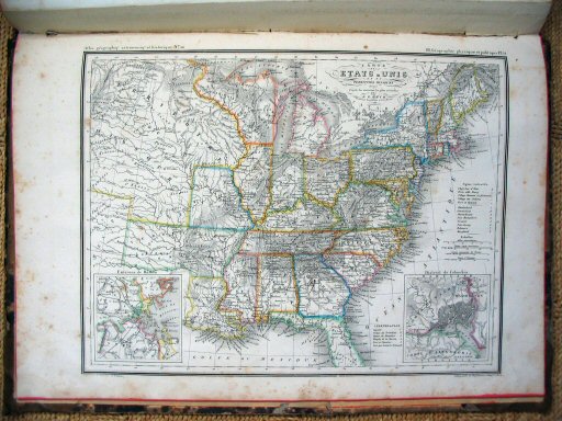 Heck, Atlas géographique, astronomique et historique
56. États unis