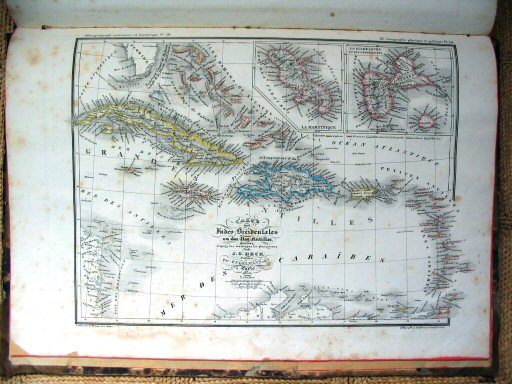 Heck, Atlas géographique, astronomique et historique
58. Indes occidentales